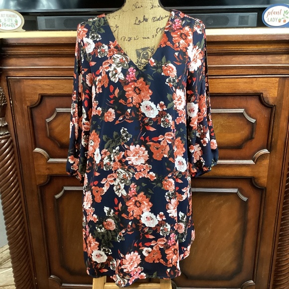 Lulus Floral Dress - Picture 1 of 8